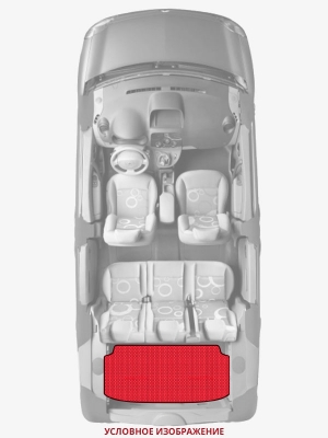 ЭВА коврики «Queen Lux» багажник для Peugeot 505